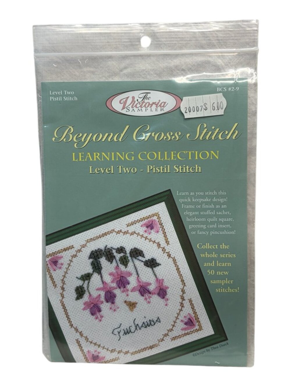 Beyond Cross Stitch Learning Collection Pistil Stitch Level Two Kit NOS